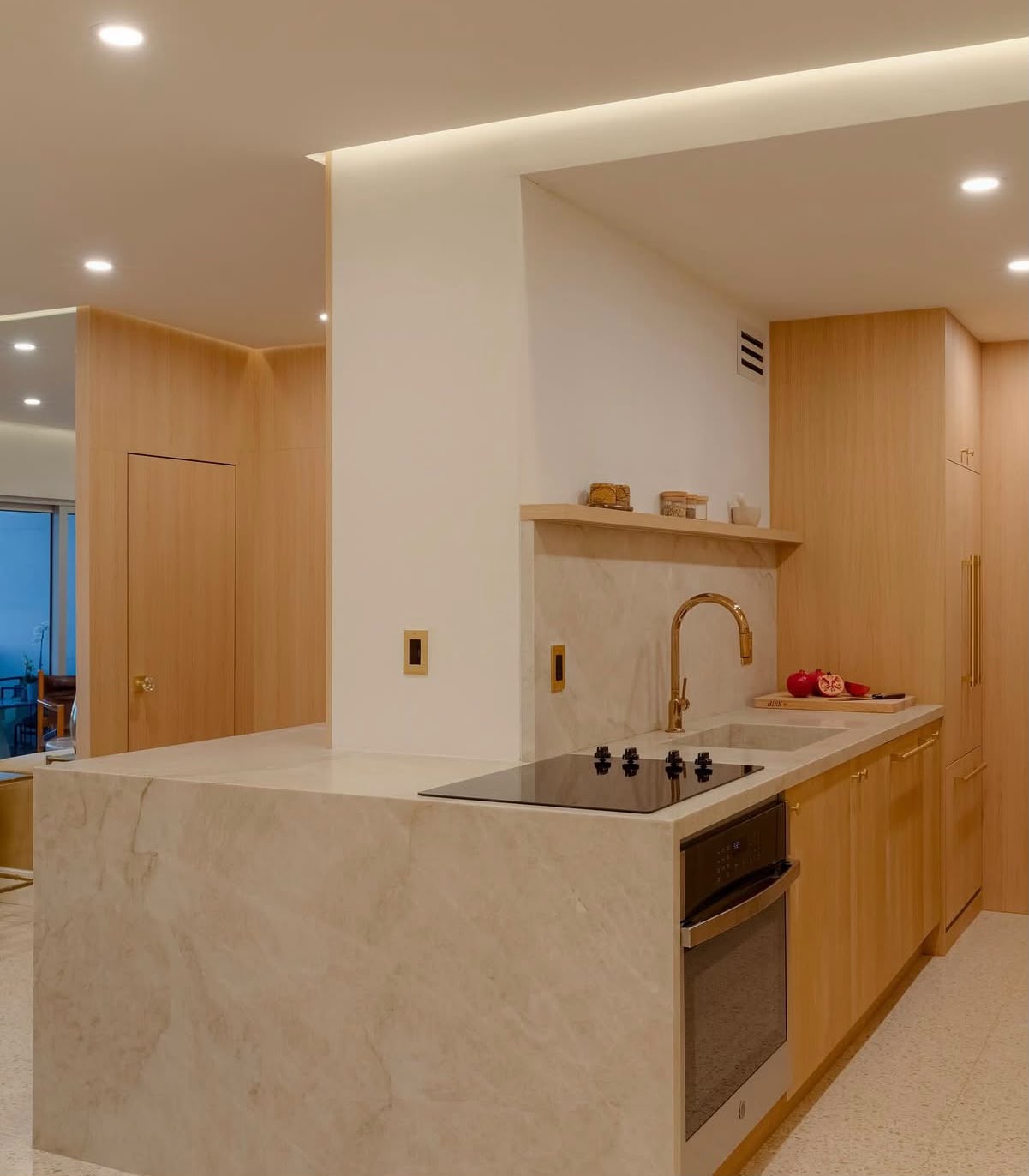 Luxury custom closet system
